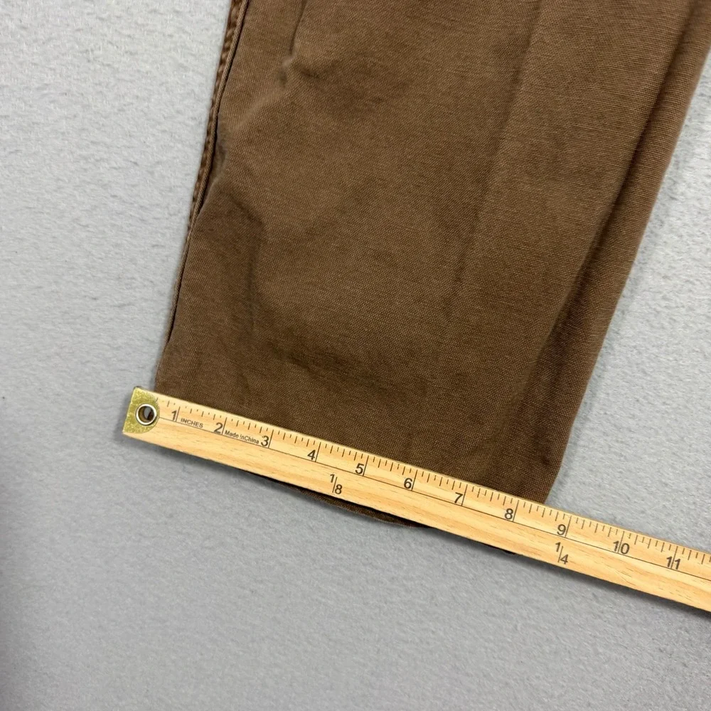 Vintage Dickies Pants 36x32 Brown Relaxed Fit Carpenter Workwear Canvas Work - Picture 9 of 10